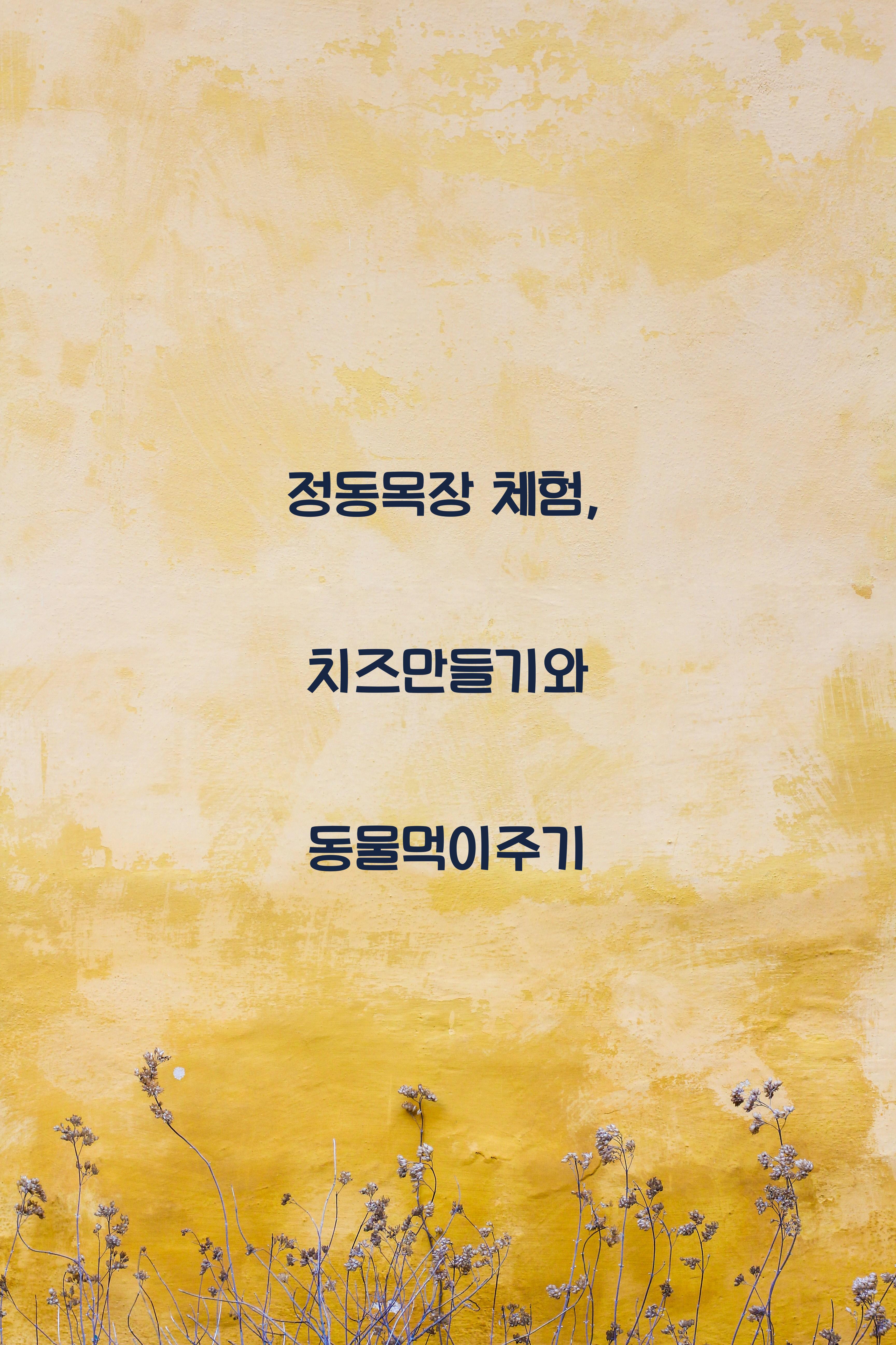 정동목장