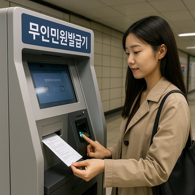 무인발급기 운영시간과 주말 이용 가능 여부