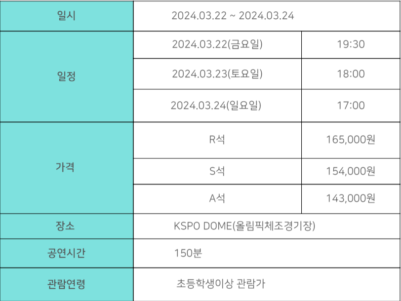  2024 sg 워너비 콘서트
