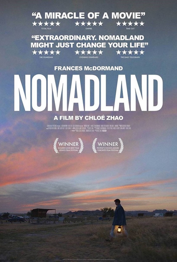  영화 노매드랜드(Nomadland) 후기, 리뷰, 아카데미 작품상 유력 후보작