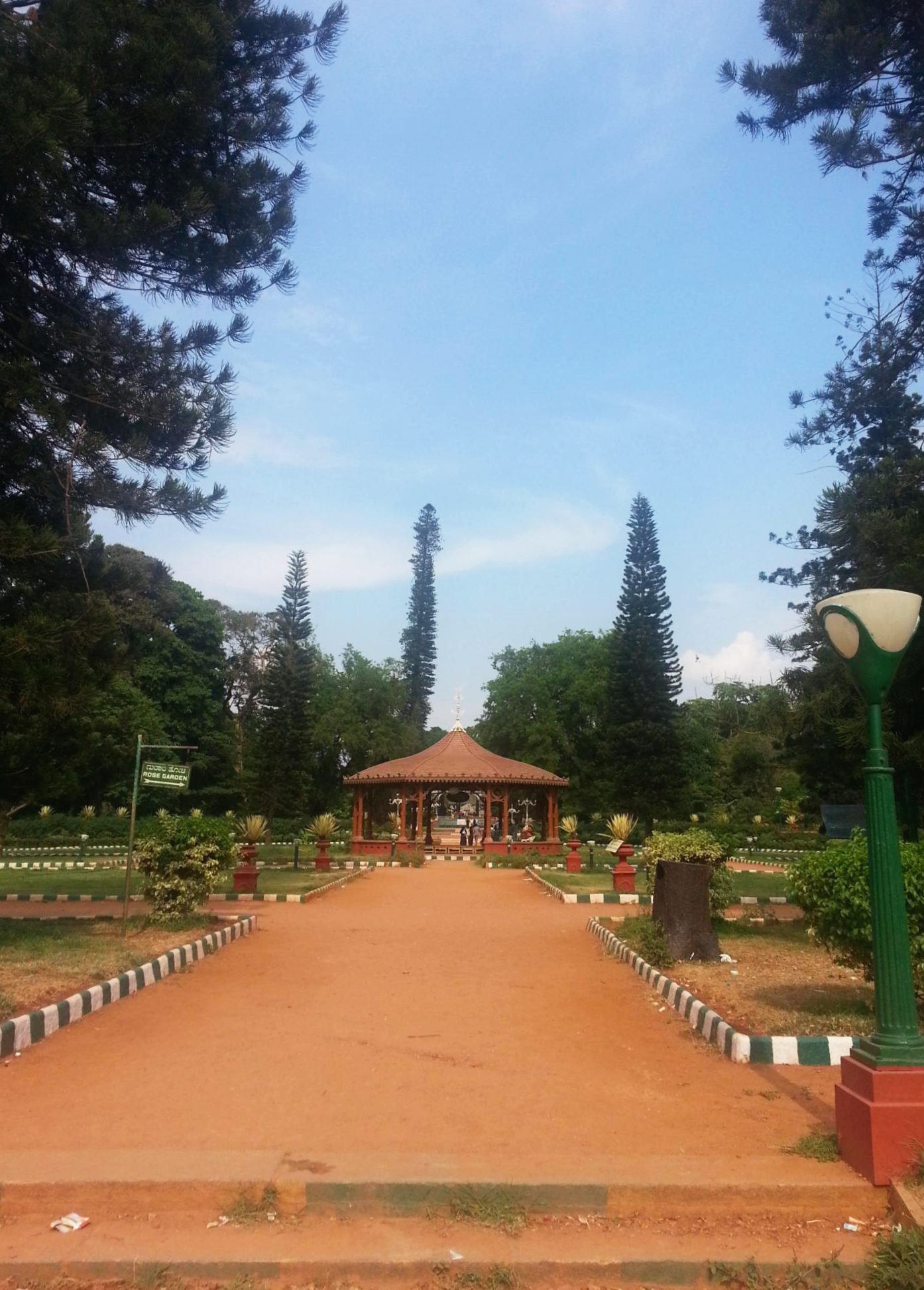 인도 벵갈루루 커본 공원