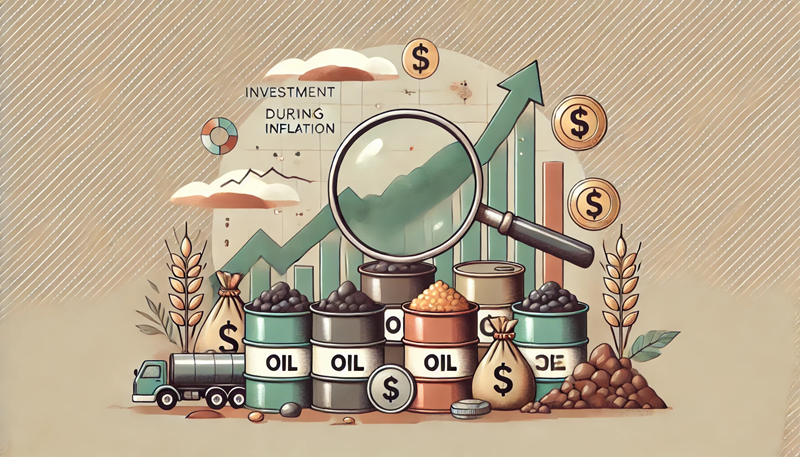 인플레이션과 원자재투자를 설명한 그림