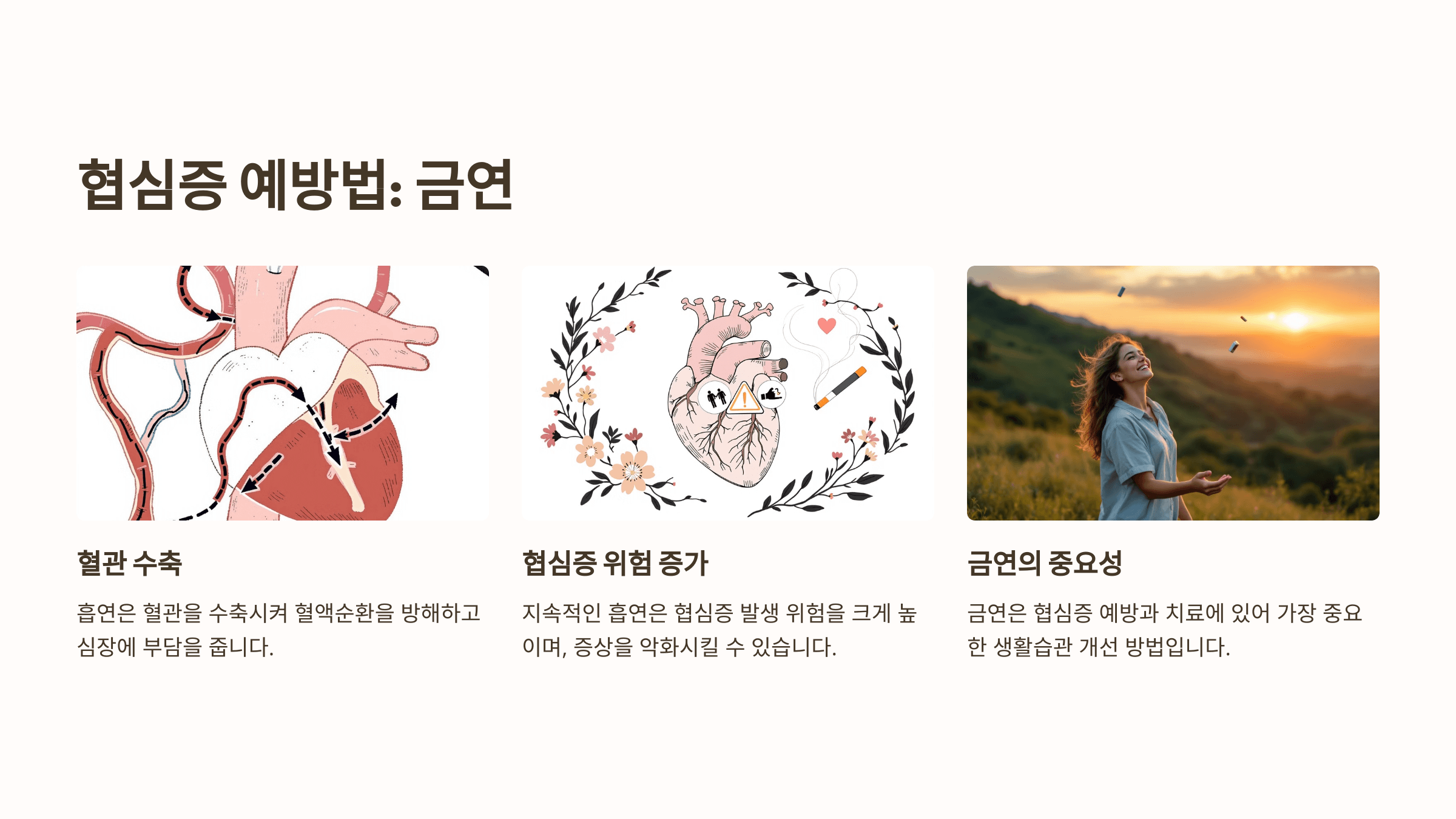 협심증과 관련된 사진입니다.