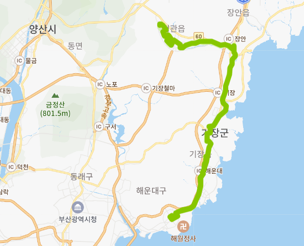  부산 182번버스 노선,시간표 [기장, 송정역, 백병원, 일광해수욕장, 부산프리미엄아울렛]