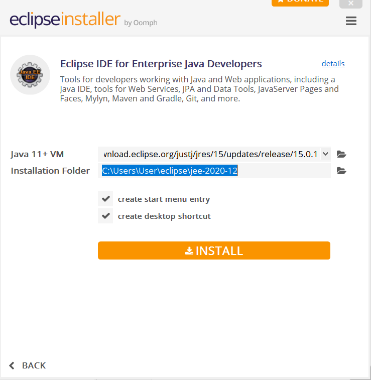 eclipse how to install pde