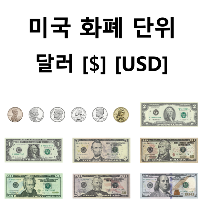  미국 화폐 단위 달러 환율, 환전 정보
