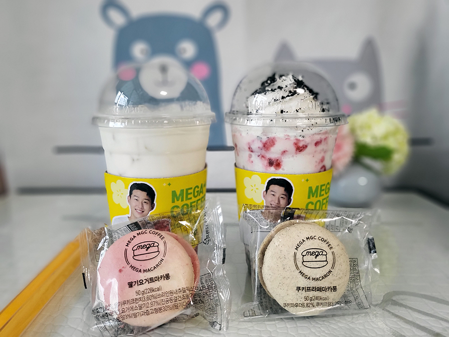 메가커피 메뉴 딸기라떼와 딸기쿠키프라페 가격과 칼로리 정보 메가커피 메뉴 딸기라떼와 딸기쿠키프라페 가격과 칼로리 정보