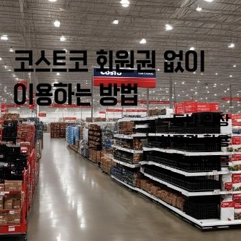 코스트코 회원권 없이 이용하는 방법