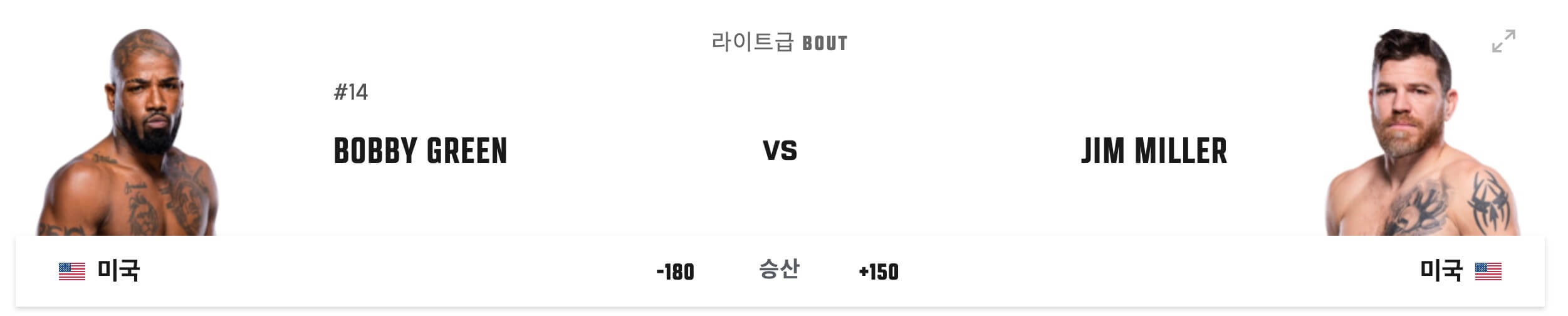 UFC-300-파이트-패스-언더카드-경기-2