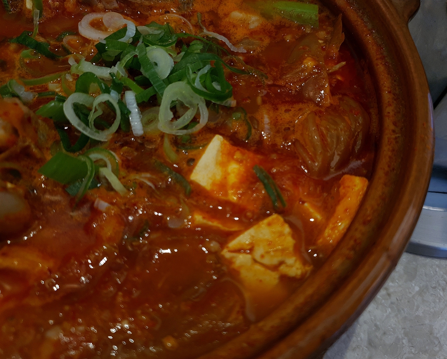 양산 물금 봉화숯불갈비 감자뼈 김치찌개