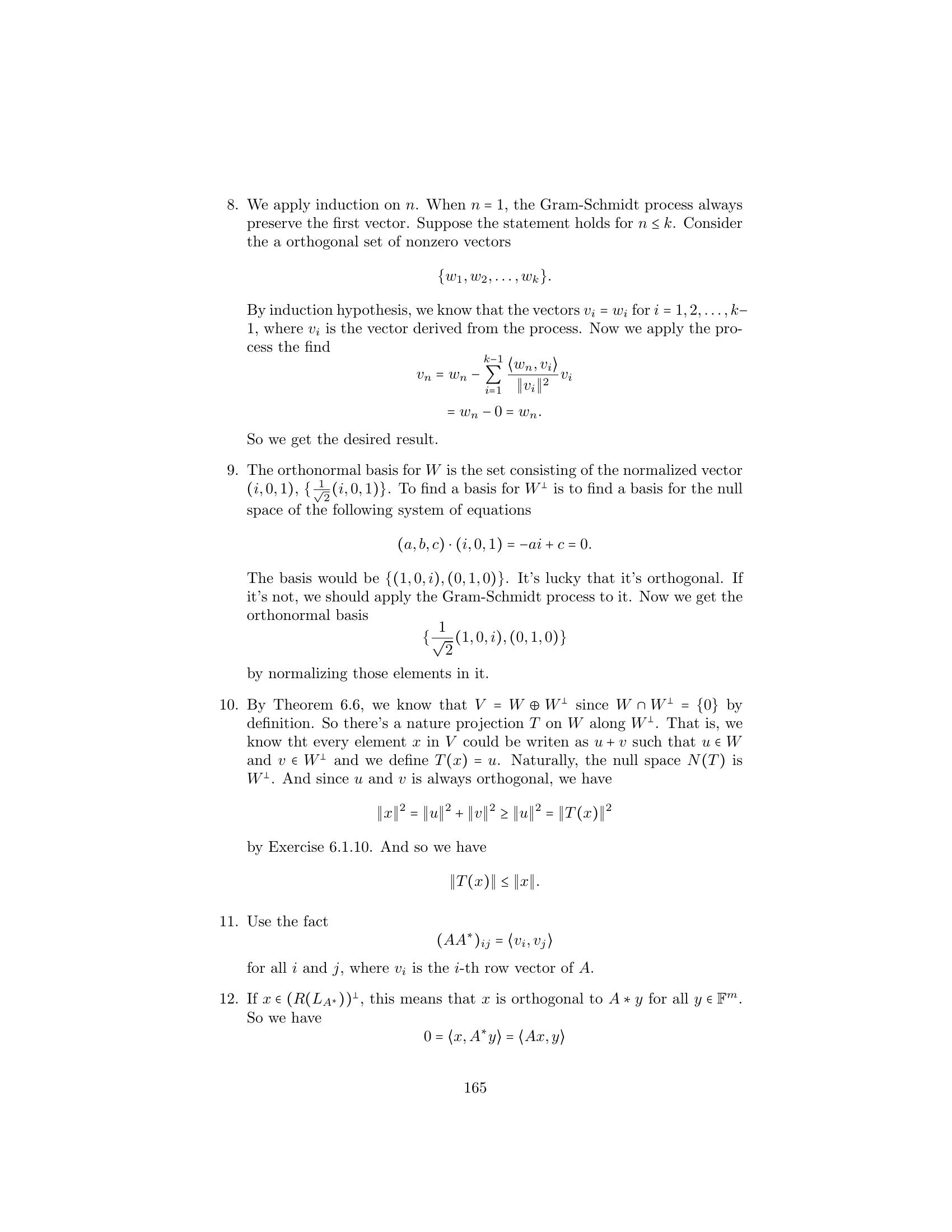 Solutions To Linear Algebra Stephen H Friedberg Fourth Edition Chapter 6