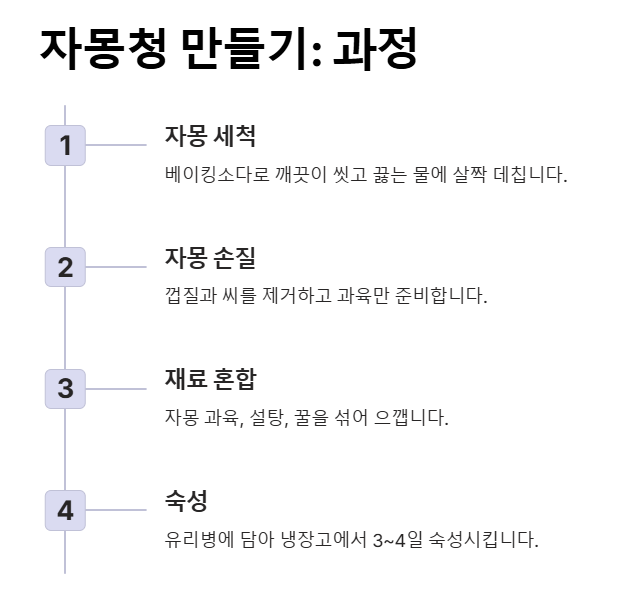 자몽 효능 & 자몽청 만들기