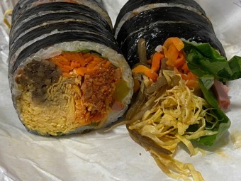 팔뚝 김밥