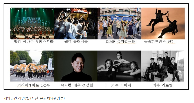  공연 관광축제 ‘웰컴대학로’ 15일 개막…34개 공연 할인