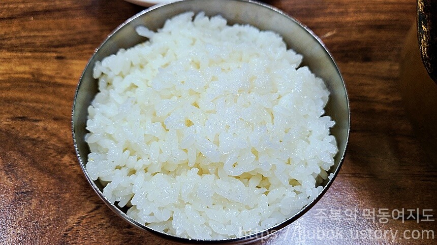 수월식당 공기밥