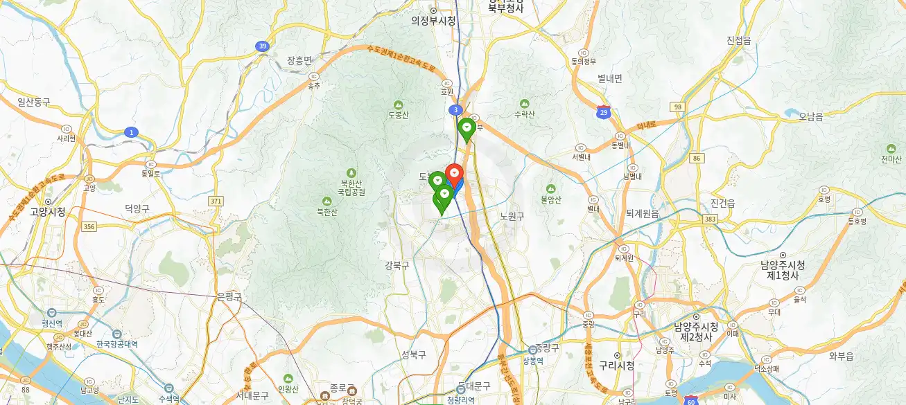 서울 도봉구 현대자동차 서비스센터 정비공장 사업소 (2025년 리스트)