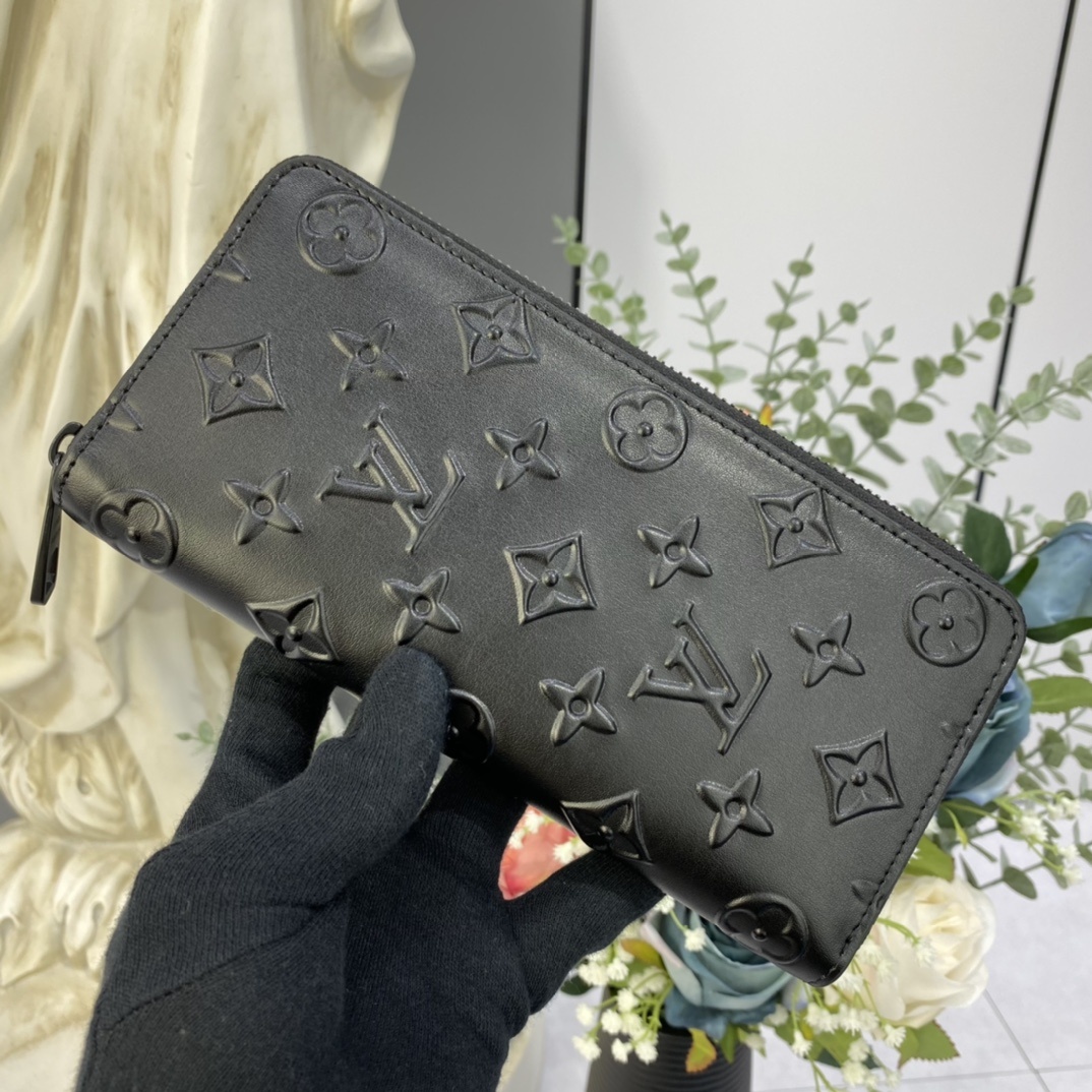  [LOUIS VUITTON] 루이비통 모노그램 씰 지피 월릿 M80505 (2 COLOR)