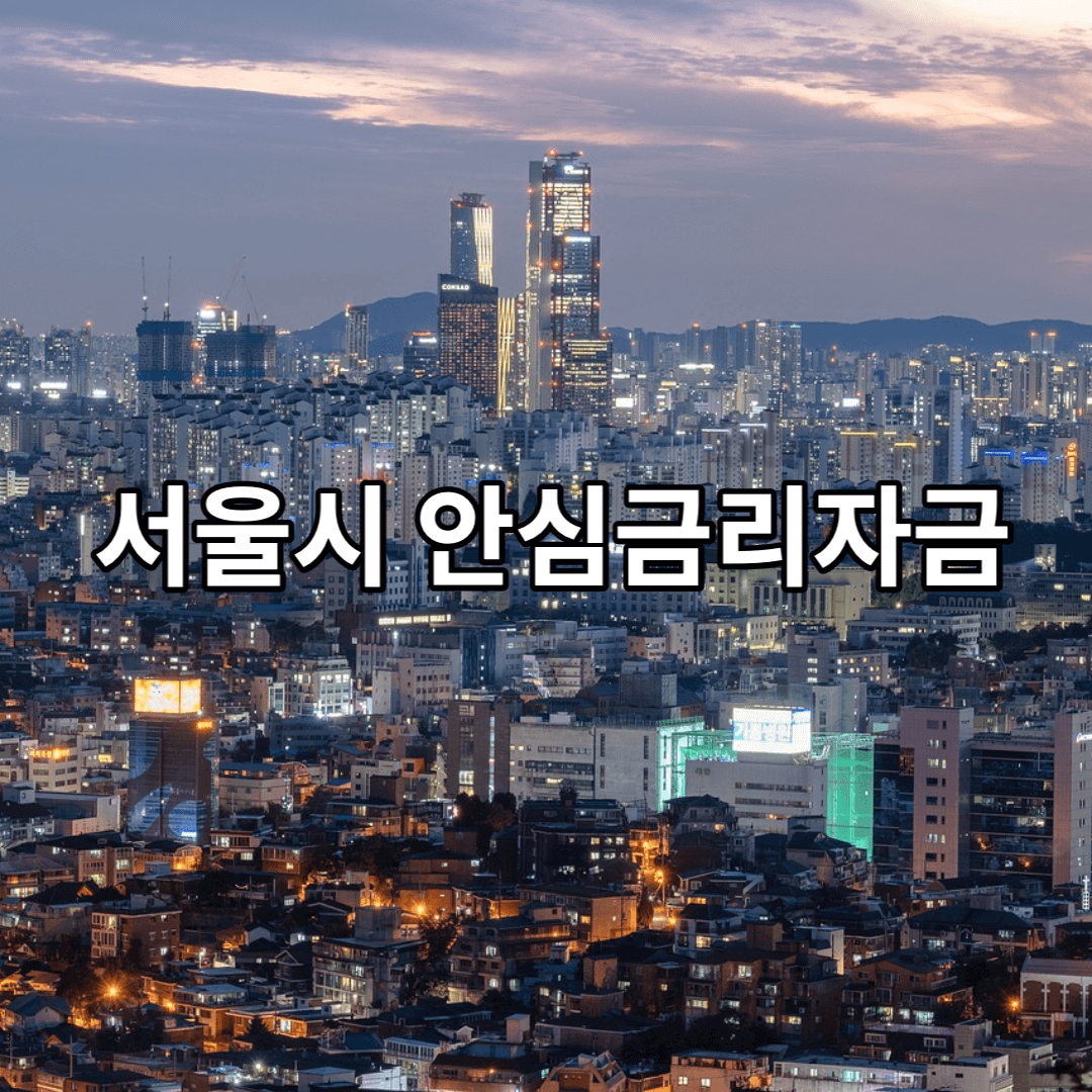 서울시-안심금리자금