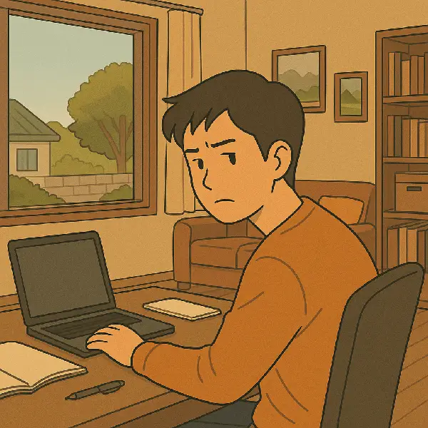 책상 위에 ‘열린 시선의 끝’이 있으면 뇌는 도망치고 싶어진다