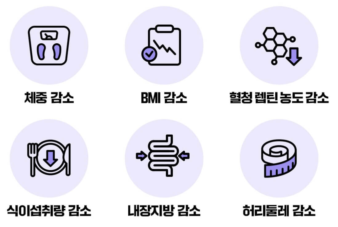 가르시니아 캄보지아추출물 인체적용시험 결과