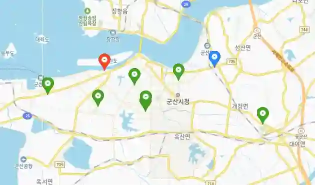 군산시 현대자동차 서비스센터 정비공장 사업소 리스트