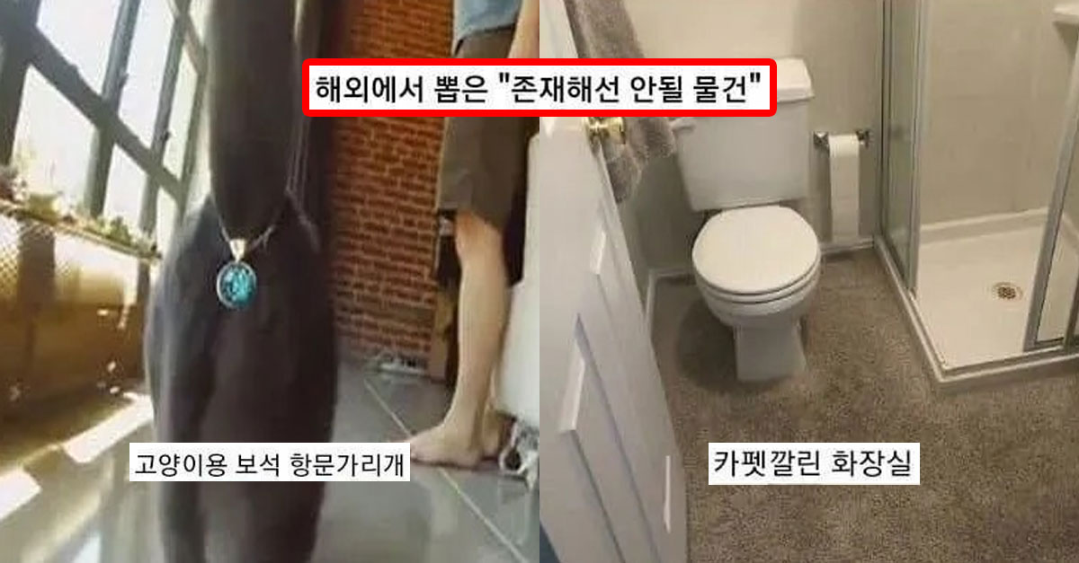  해외에서 뽑은 이 세상에 존재해서는 안 될 물건들