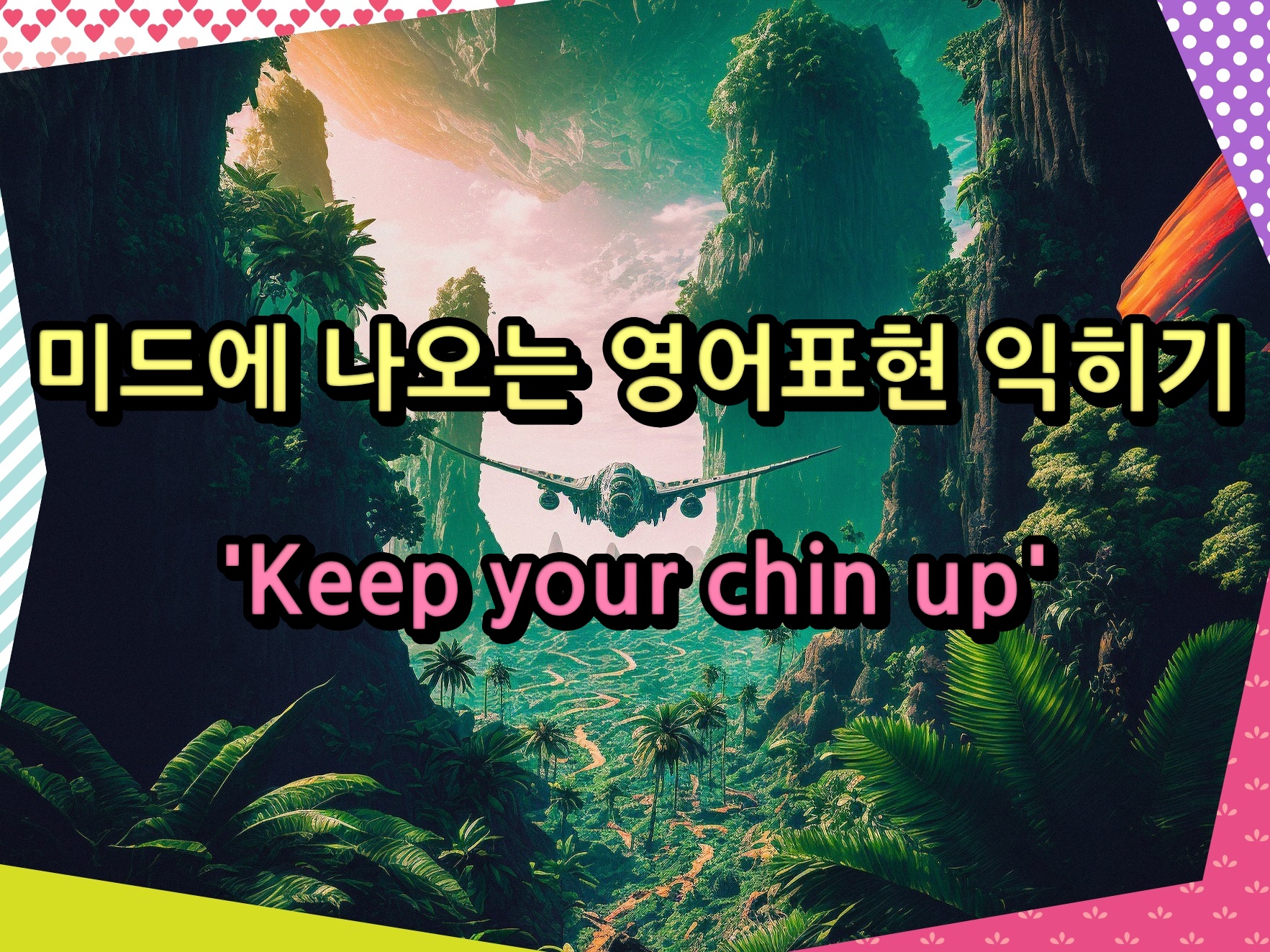 미드에 나오는 영어표현 익히기 'Keep your chin up'