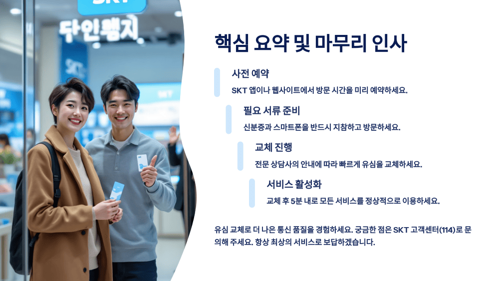 핵심 요약 및 마무리 인사