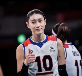 김연경 국가대표로 뛰는 모습
