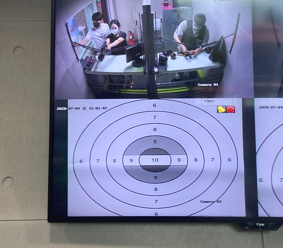 사격장 내부