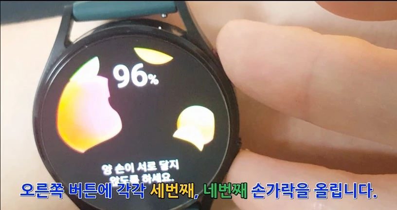 스마트워치 체성분 측정
