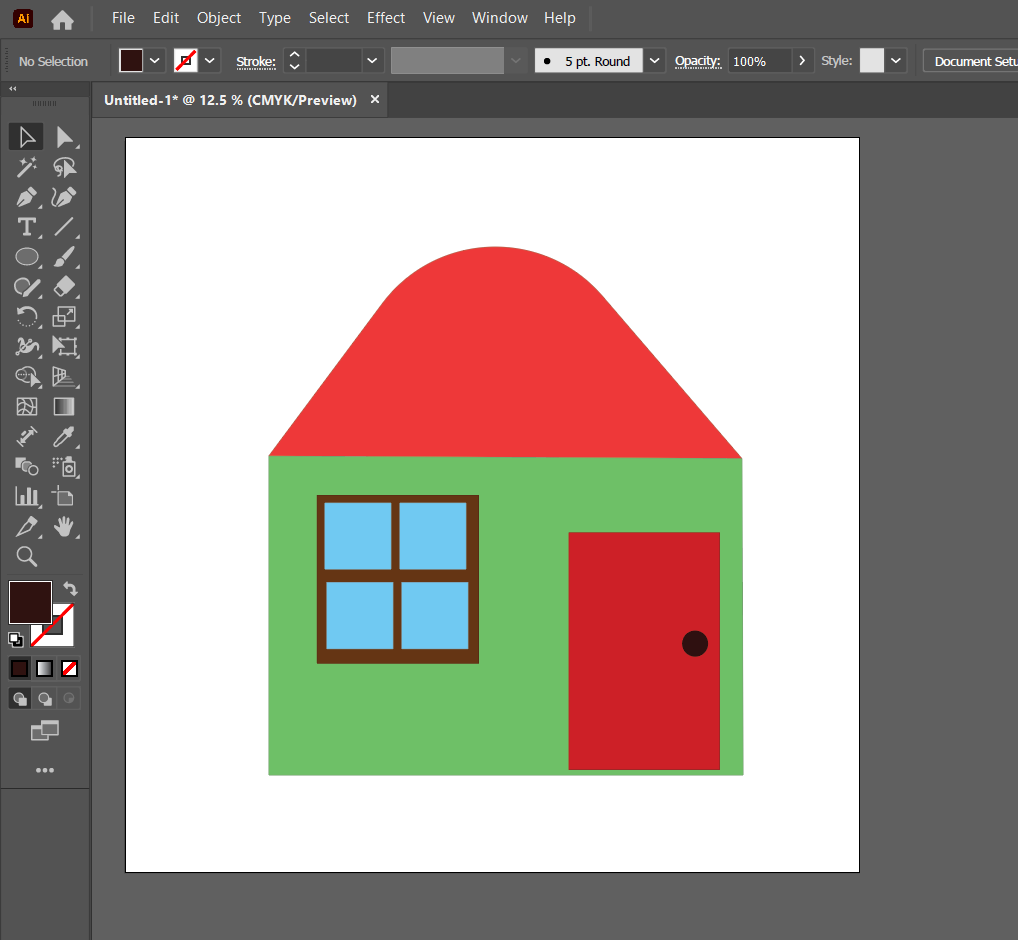 일러스트 이미지 자르기