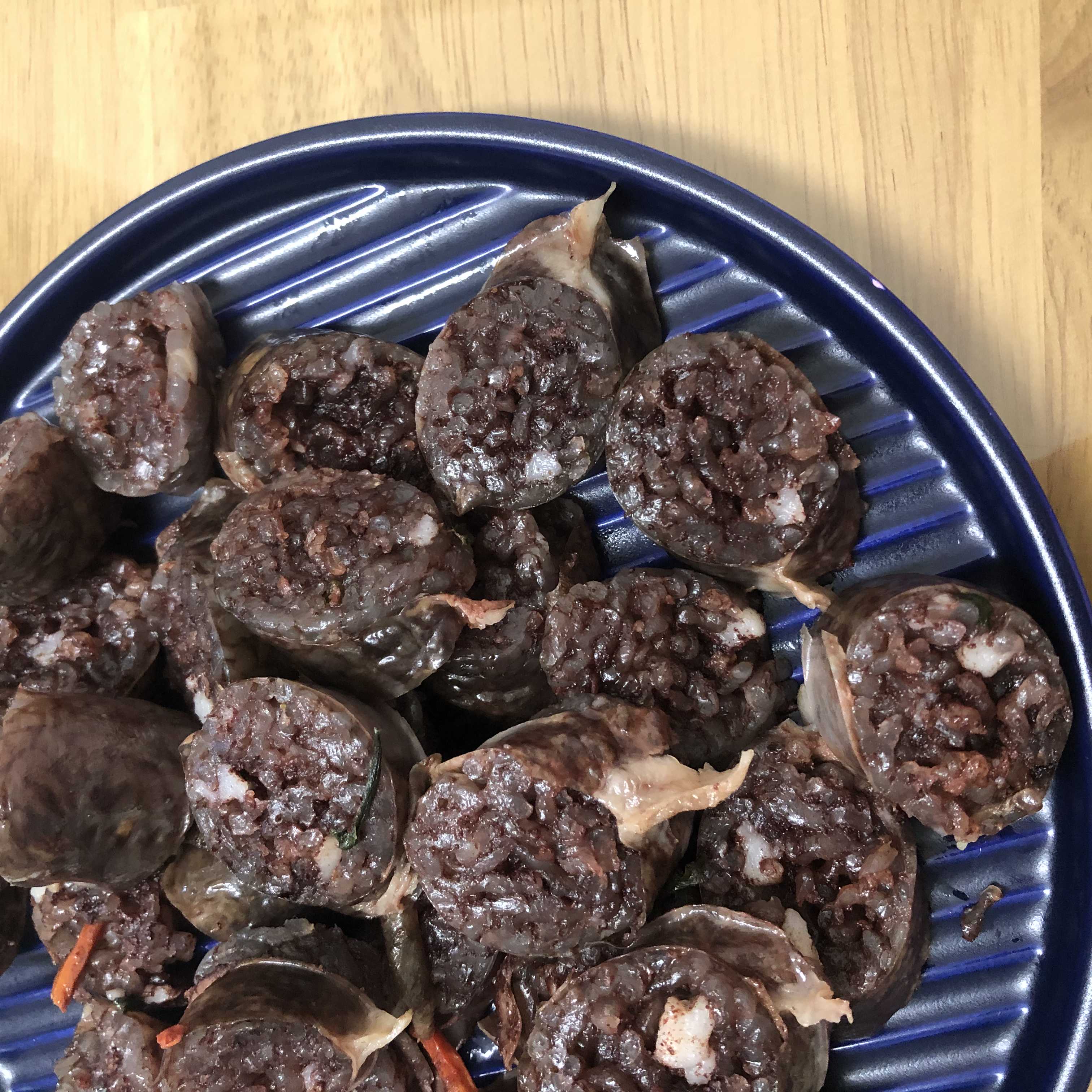  소녀앤주부 분식:) 박진덕 순대 먹어봤어요