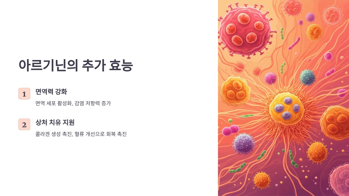 아르기닌 효능