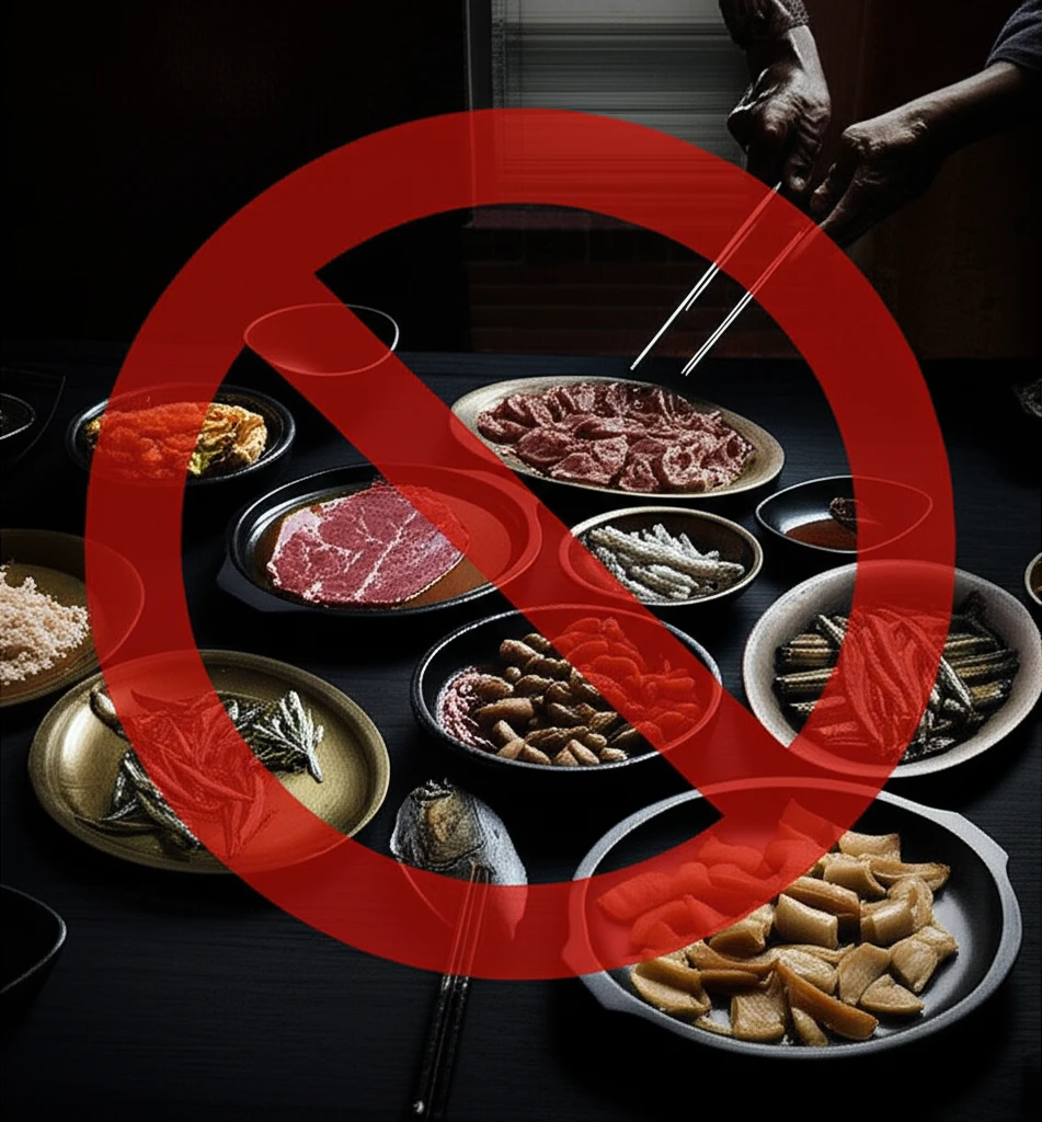 통풍 관리 식단의 핵심 요약..
