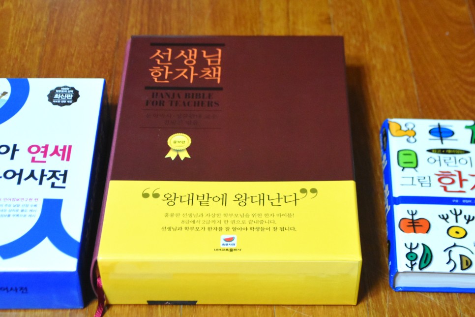 선생님 한자책!! 나를 위한 거였는데 갑자기 아이를 위한 선물이 되더라구 [속마음 교육출판사 한자사전] 어쩔 수 없이 포기한 꿈에 대한 보상심리로 주문한 7