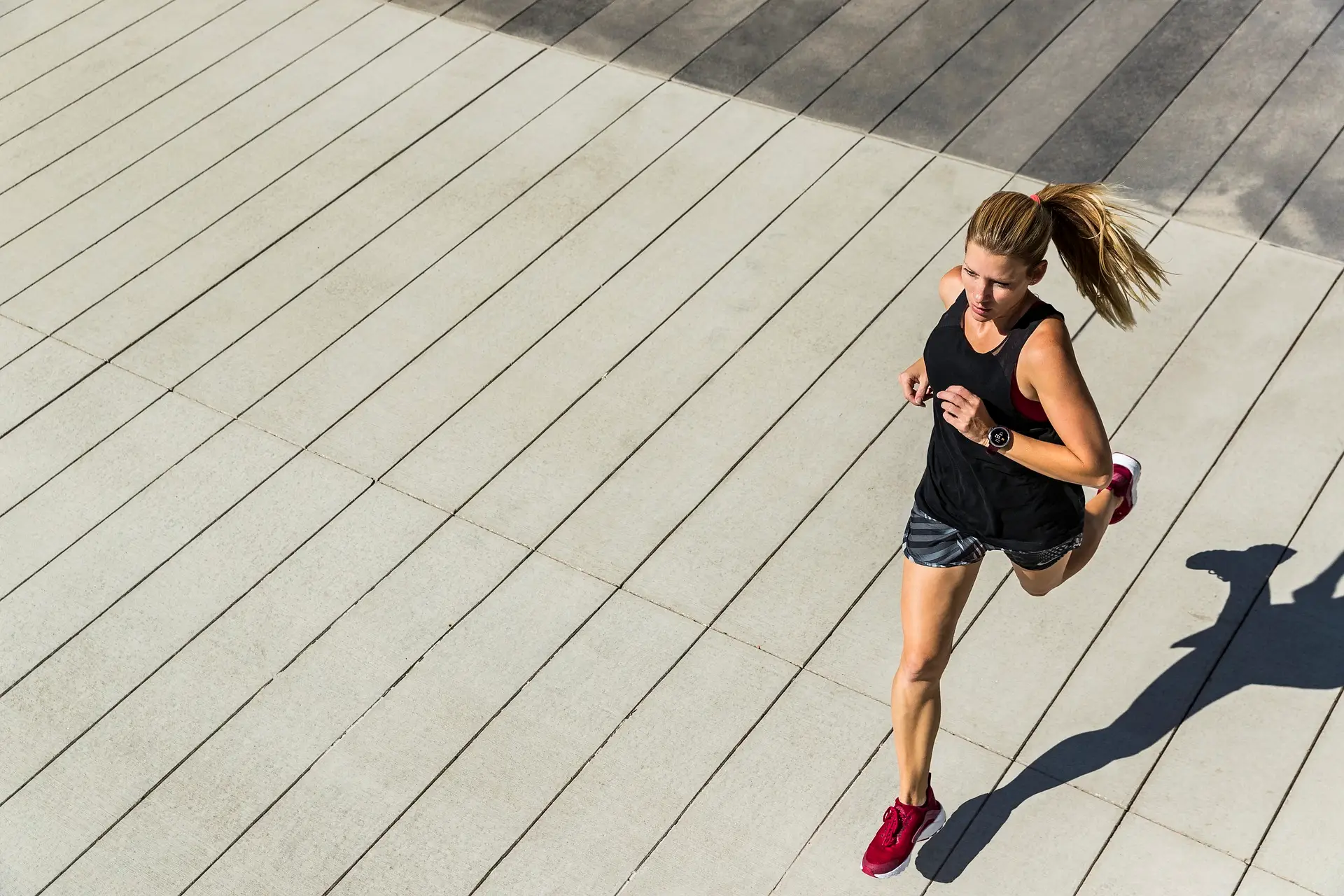 달리기-여성-고강도운동