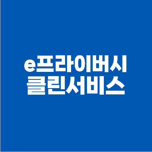 e프라이버시 클린서비스