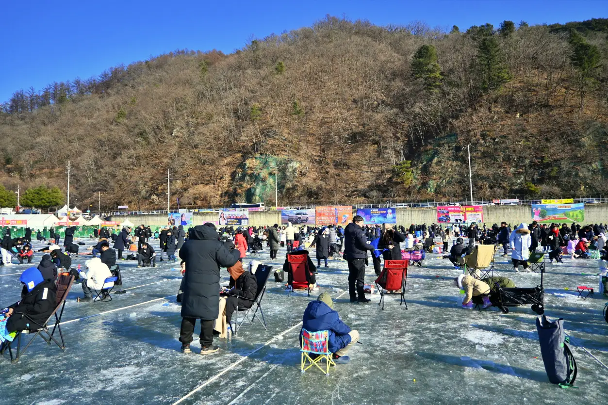 화천 산천어 축제 아이들과 함께한 얼음낚시 후기 사진 6