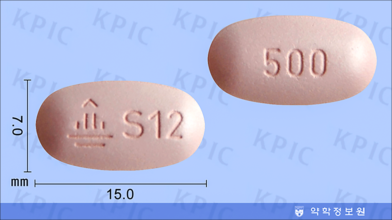 자디앙듀오정 12.5/500mg