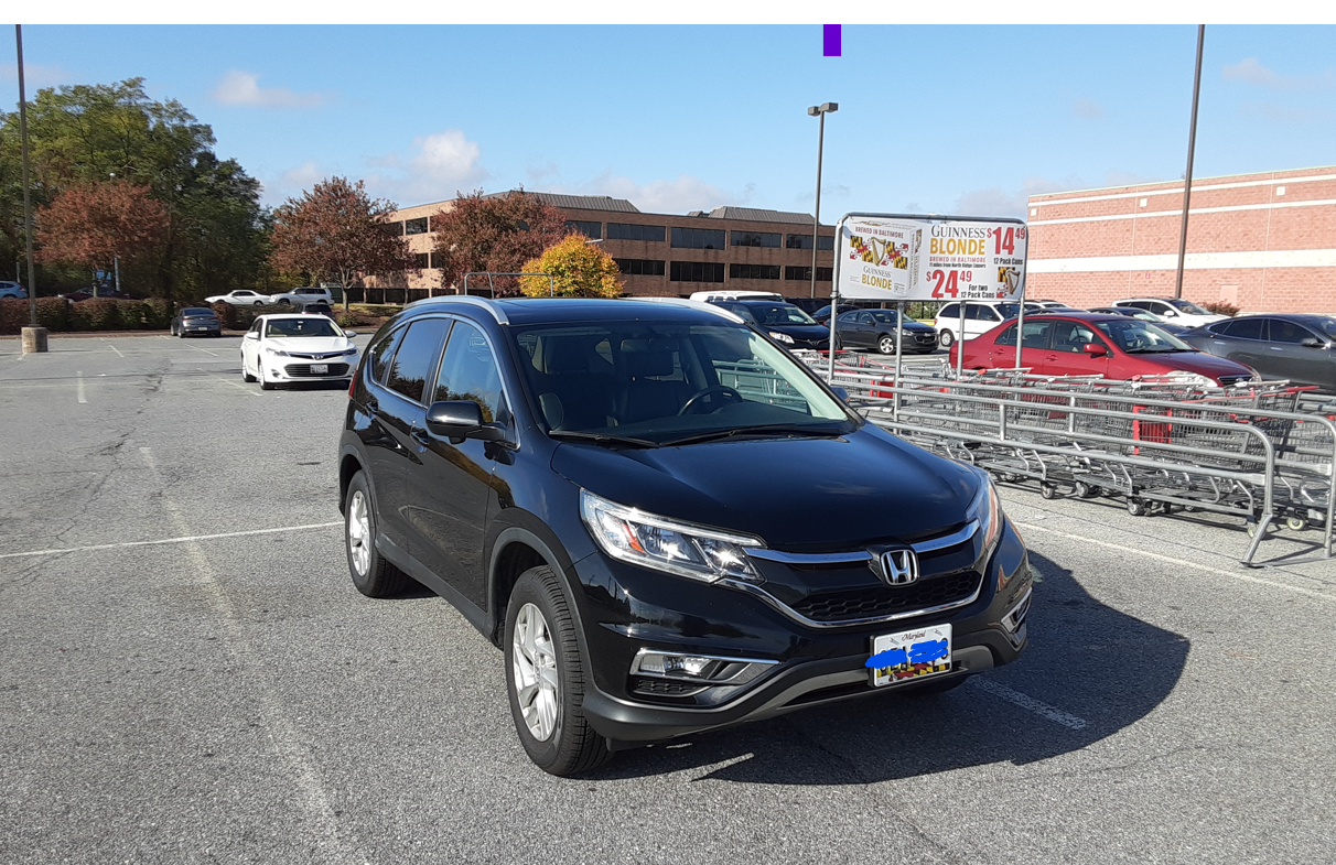 미국이민 첫번째 차, Honda CRV