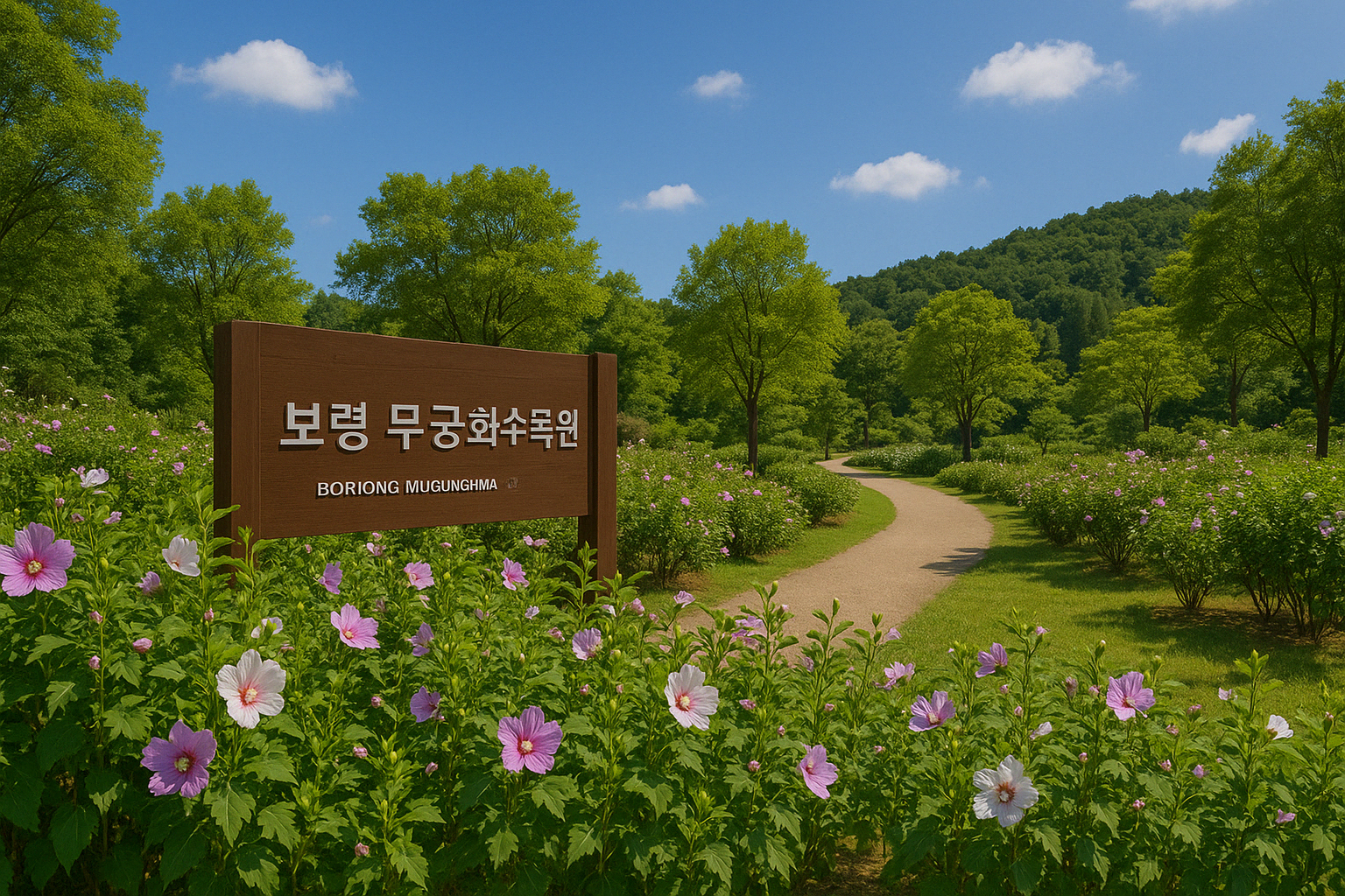 보령 무궁화수목원 사진