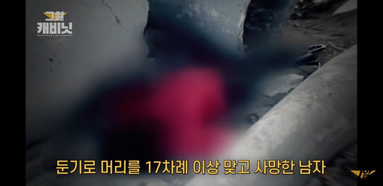  살인범의 걸음걸이 대구 금호강 살인사건