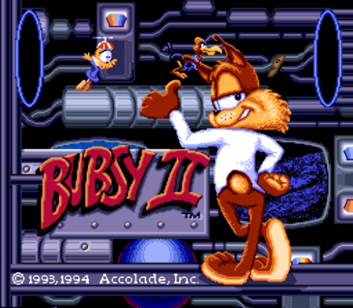  SNES ROMS - Bubsy II (EUROPE / 유럽판 롬파일 다운로드)
