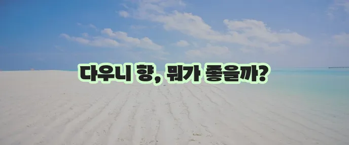 다우니 향기 순위와 섬유 유연제 특징 향기 추천을 알아보자!