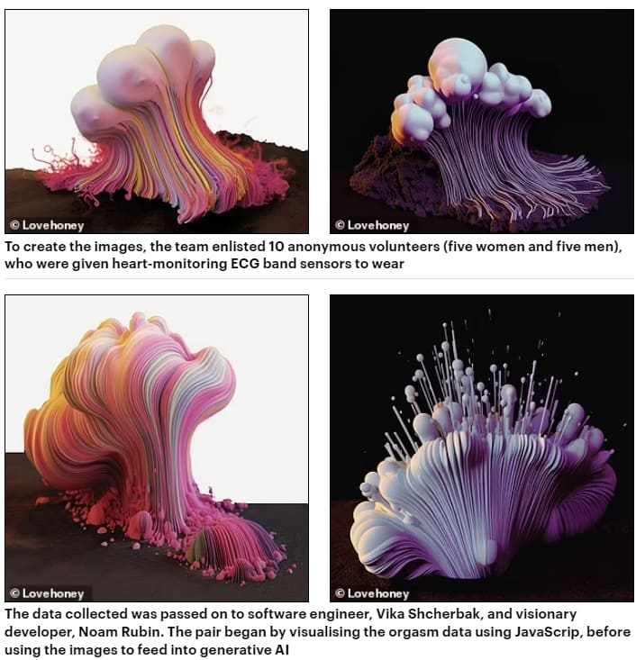 &#39;절정&#39;을 AI로 시각화 하면? VIDEO: Scientists use AI to visualise 10 people&#39;s ORGASMS