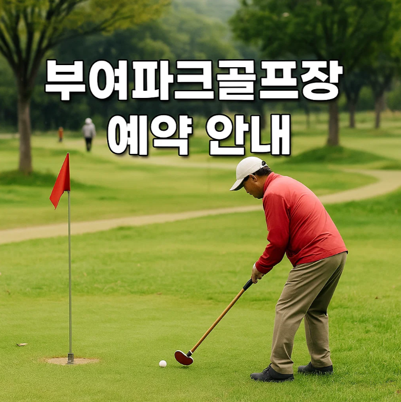 부여파크골프장 예약