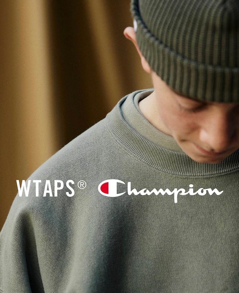 WTAPS×Chanpion ACADEMY CREW NECK smcint.com