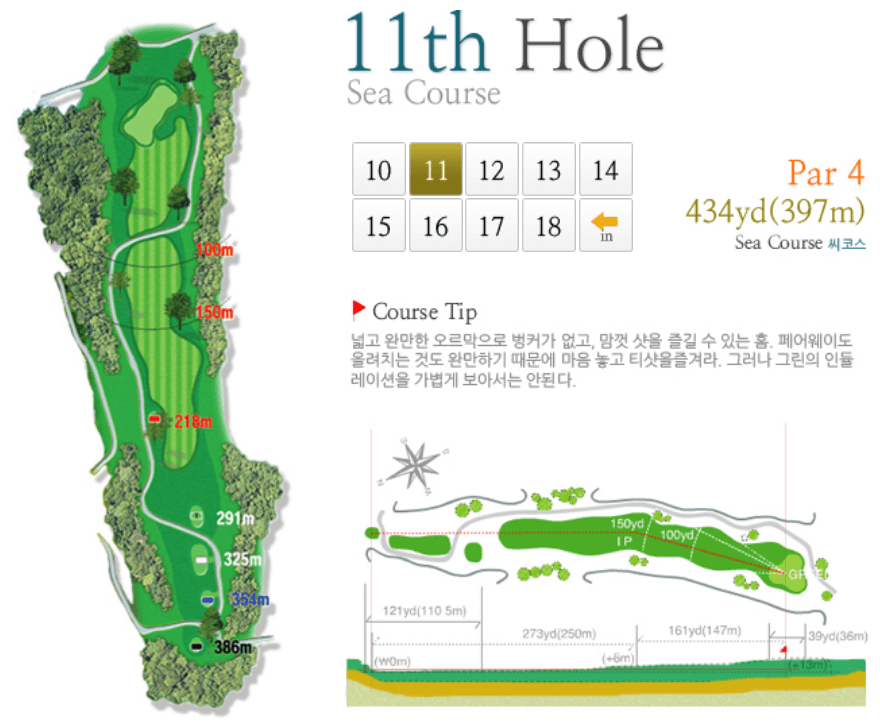 그린필드 컨트리클럽 씨코스 2