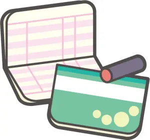 통장-2개-도장-1개